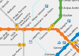 La città di Roma - metro
